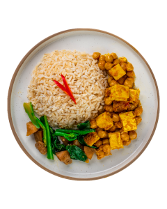 Tofu and Chickpea Rendang 