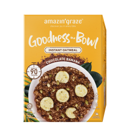 Amazin'Graze Chocolate Banana Instant Oatmeal