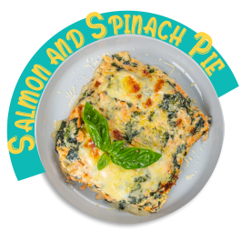 Salmon and Spinach Pie