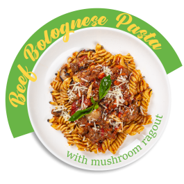 Beef Bolognese Pasta