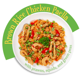 Brown Rice Chicken Paella