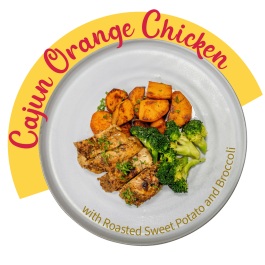 Cajun Orange Chicken 