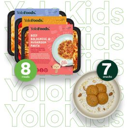 YoloKids Bundle Set (8 meals + Snacks)